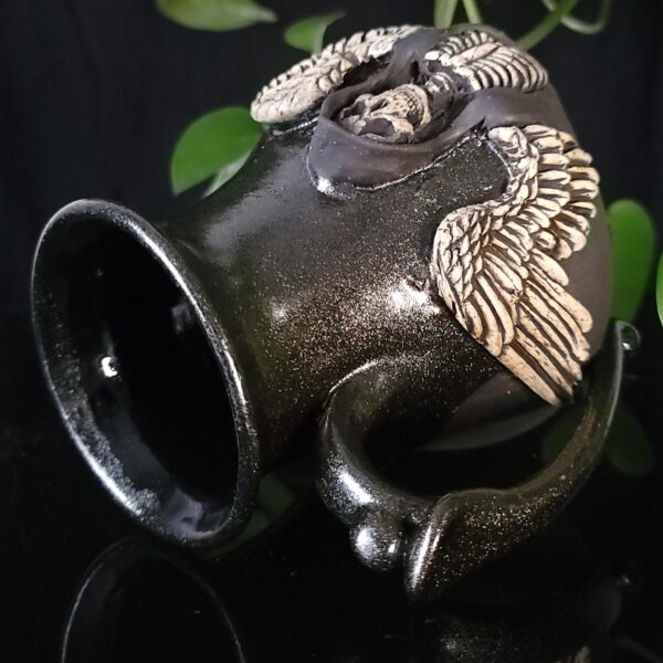 Winged Death Sparkle Mug