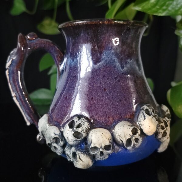 Blue Aurora Ossuary Mug